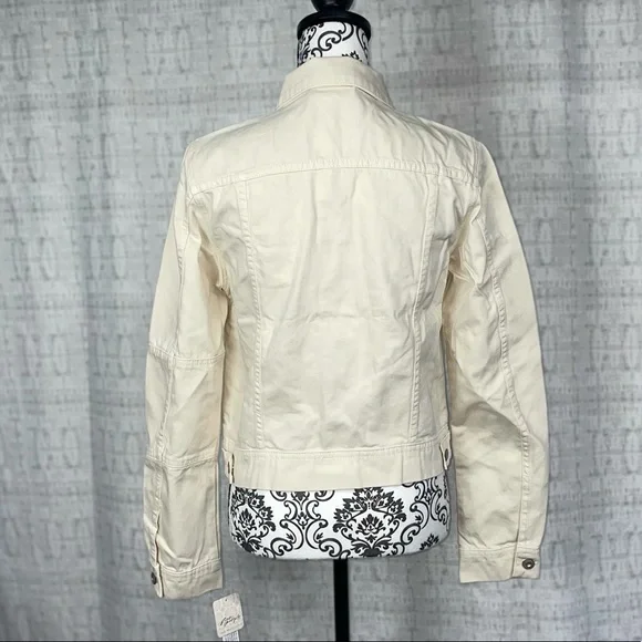 NWT XS Free People Rumors Denim Button Jacket - Picture 7 of 10